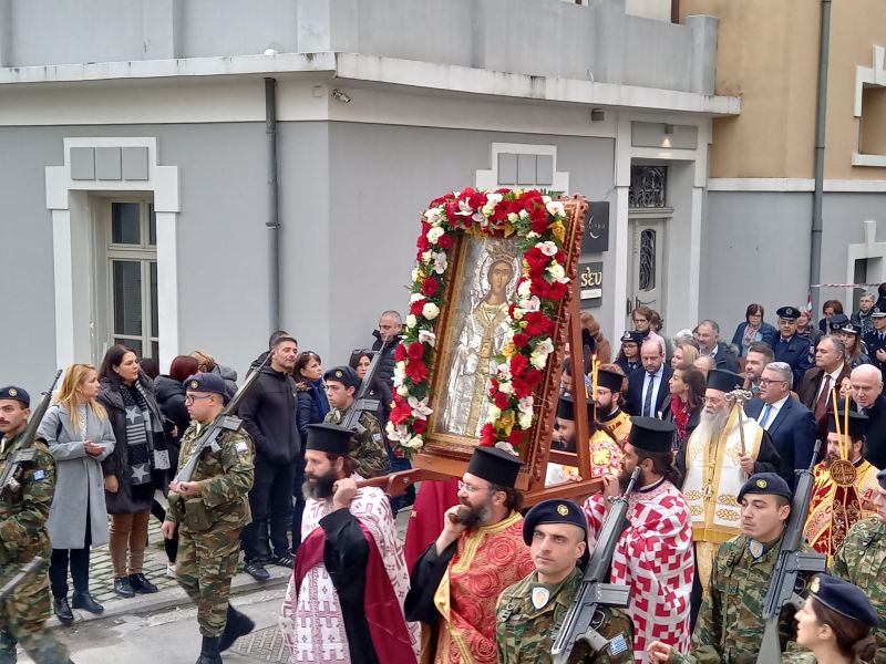 Ἡ ἑορτή τῆς πολιούχου μας Ἁγίας Βαρβάρας